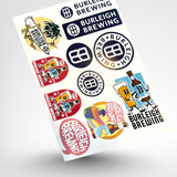 Burleigh Brewing Sticker Sheet