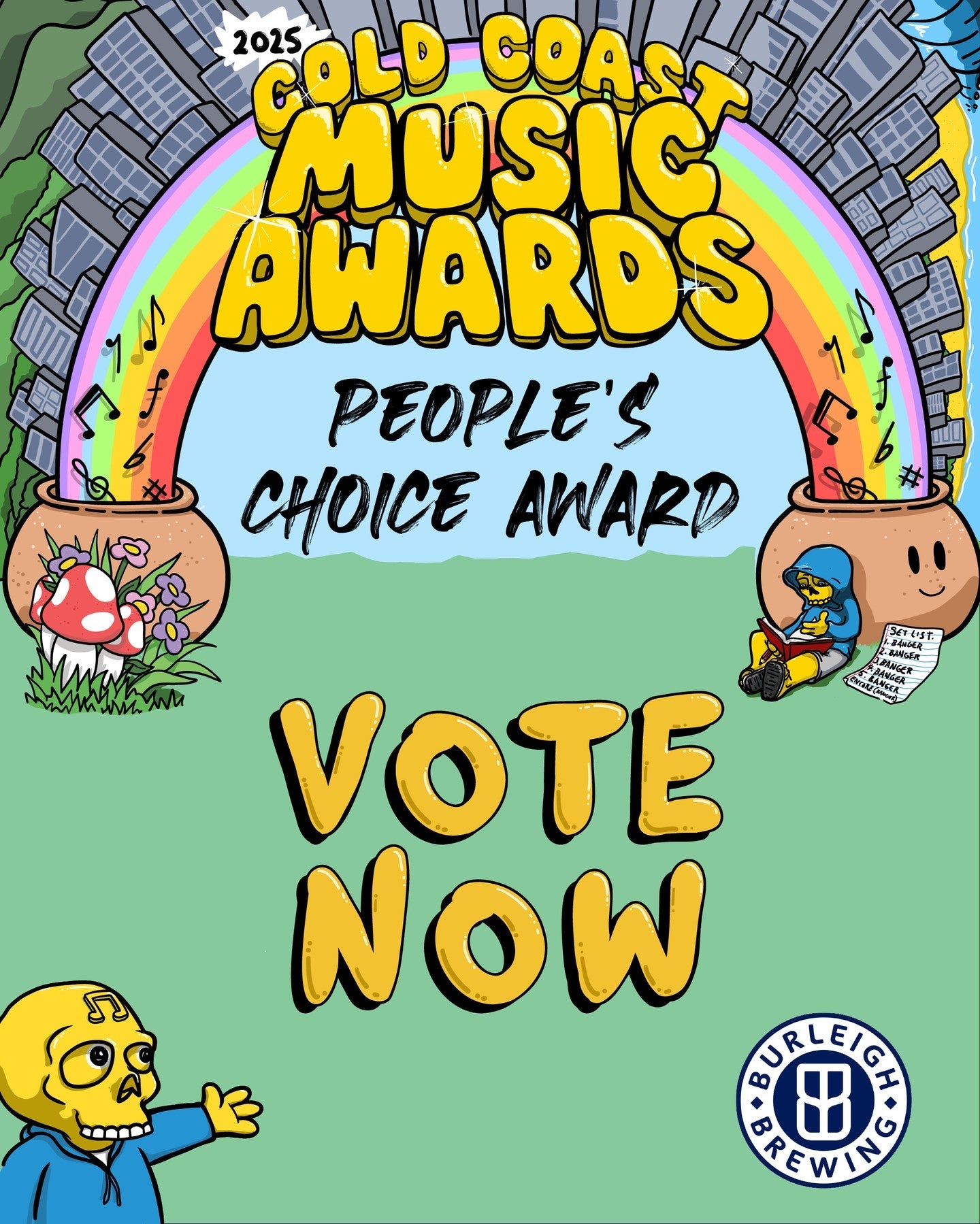 Vote For The People’s Choice Gold Coast Music Awards 2025