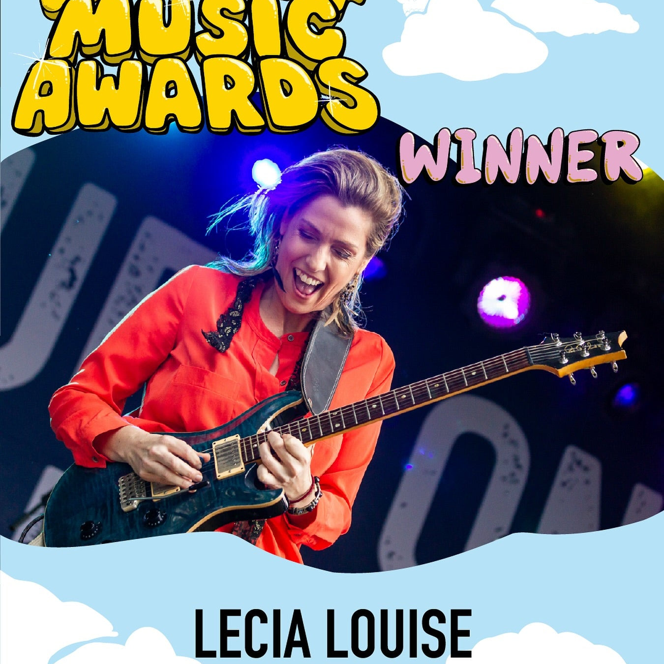 Gold Coast Music People's Choice Award Winner Lecia Louise
