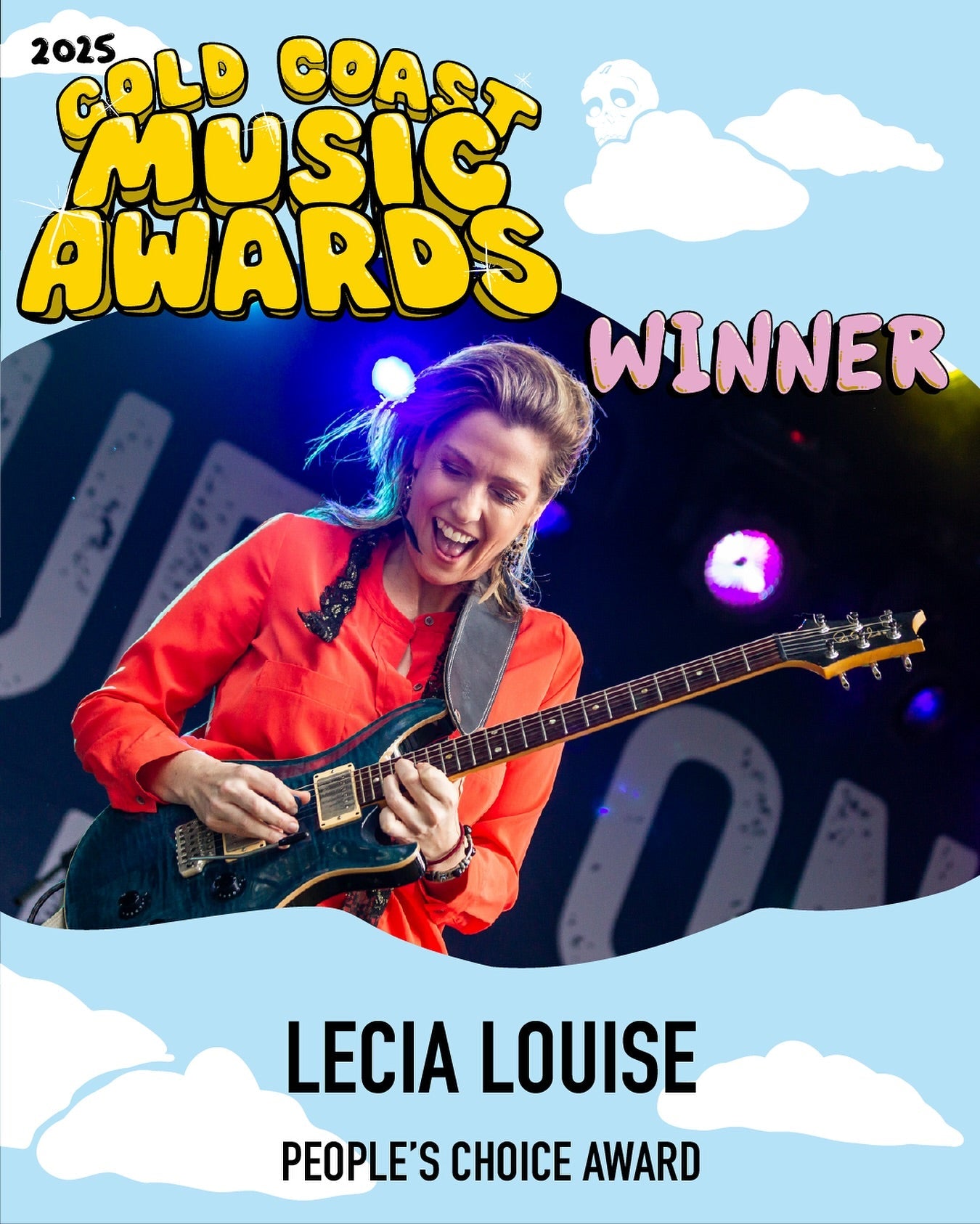 Gold Coast Music People's Choice Award Winner Lecia Louise